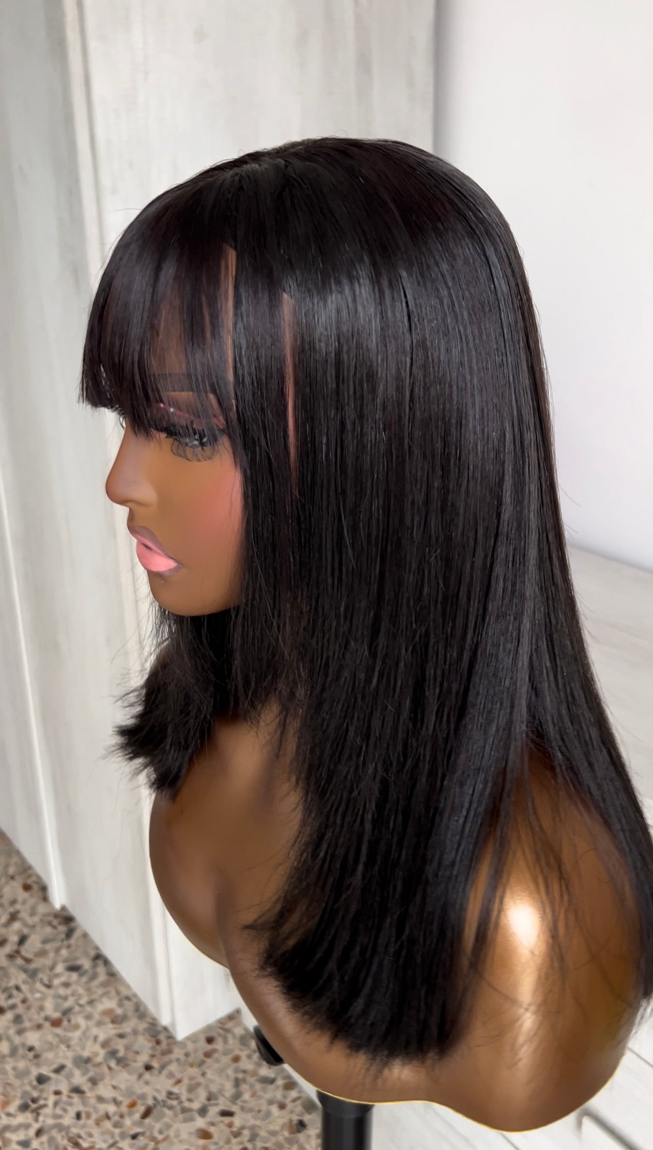 FRINGE WIG HAIR BLEND