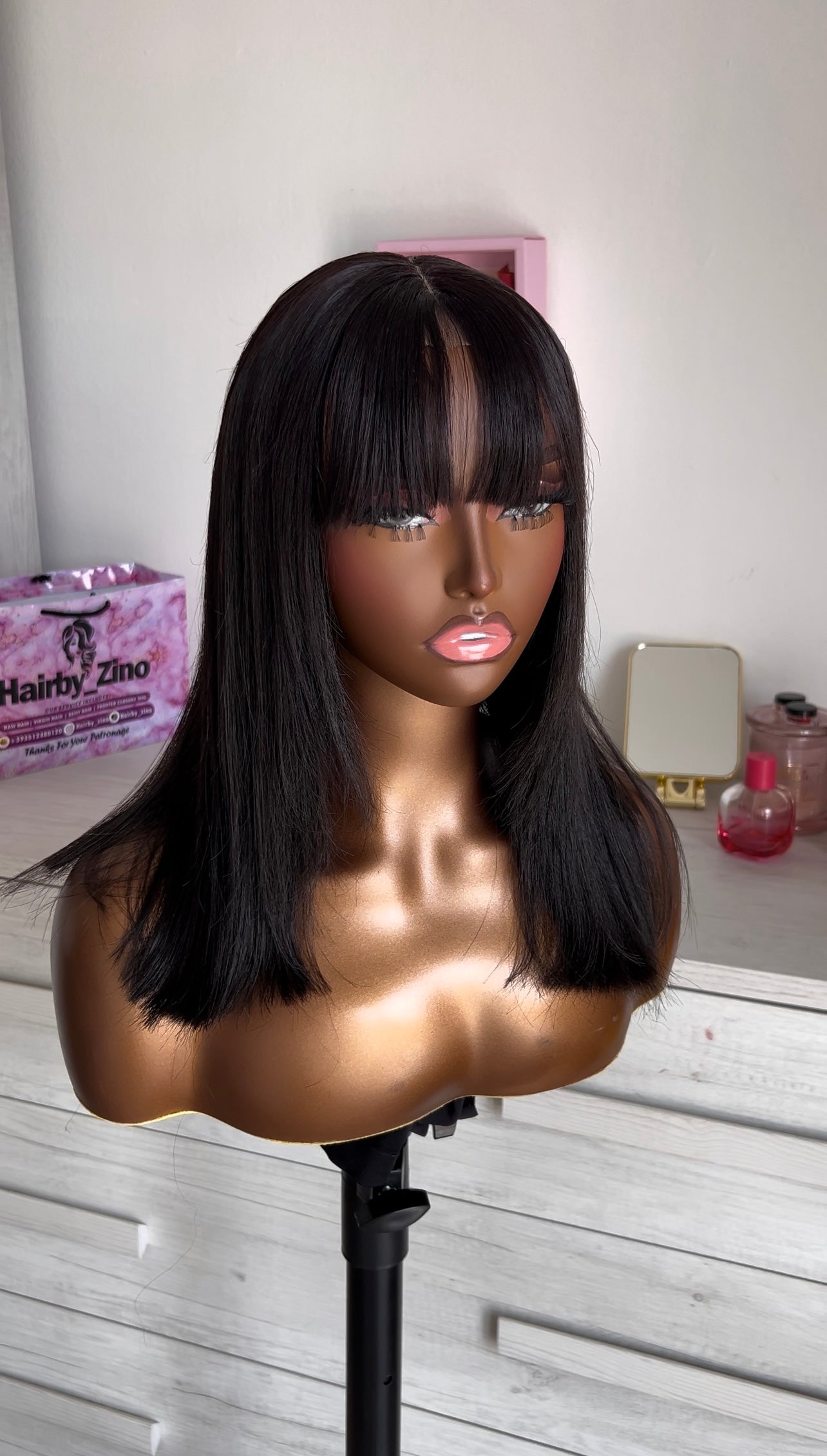 FRINGE WIG HAIR BLEND