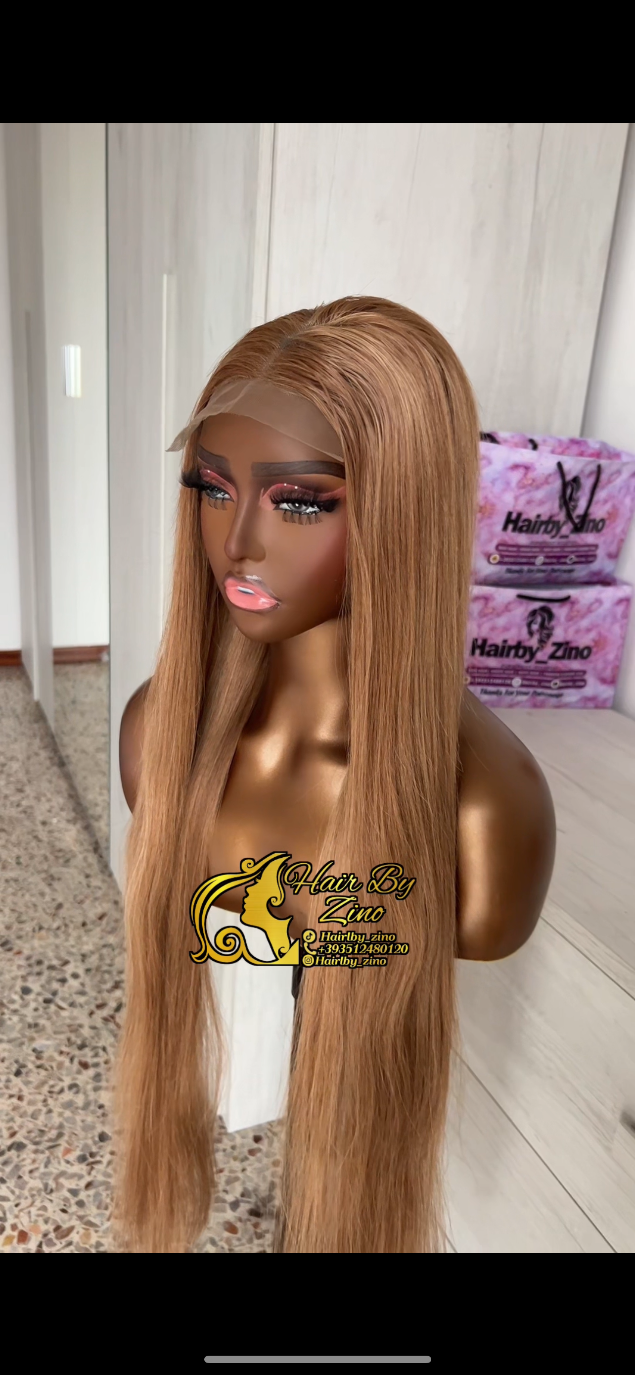 WIG GOLD HAIR BLEND