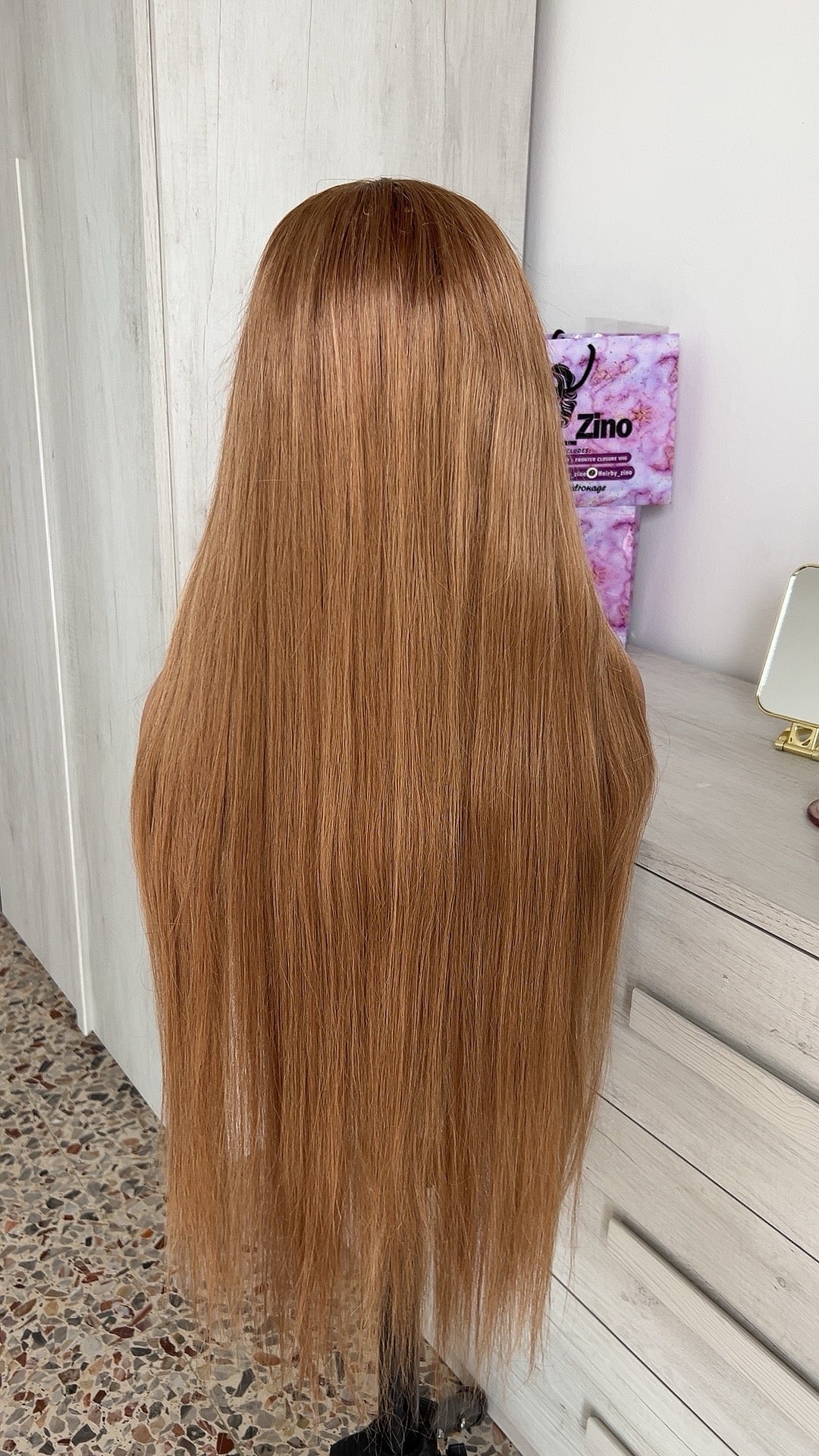 WIG GOLD HAIR BLEND